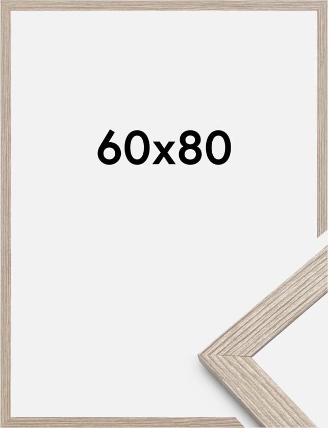 Ramme Stilren Greige Oak 60x80 Cm