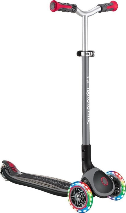 Globber Master Lights, Barn, Trehjuls Sparkesykkel, Gutt/Jente, Asfalt, 50 Kg, 3 Hjul
