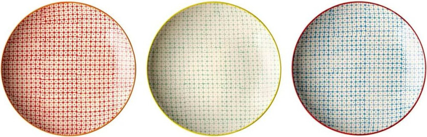Carla tallerken 20 cm 3 deler 20 cm 20 cm