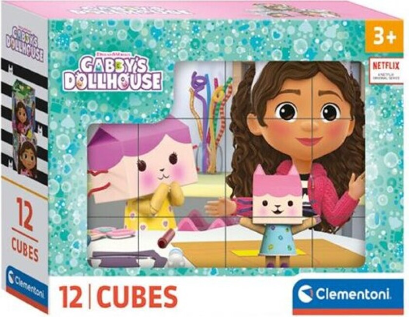 Block Puzzle Gabby's Dollhouse 12 pcs. Blokk
