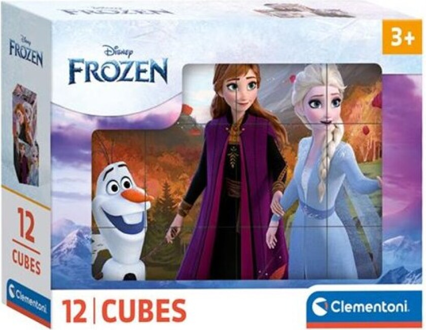 Block Puzzle Frozen 12pcs. Blokk