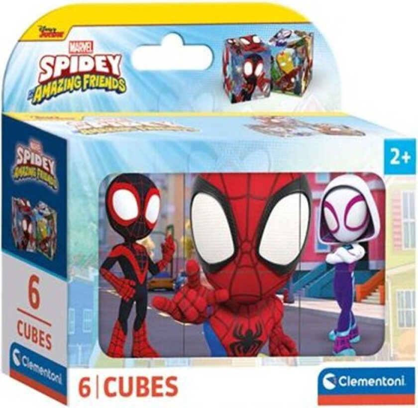 Block Puzzle Spidey and His Amazing Friends 6pcs. Blokk