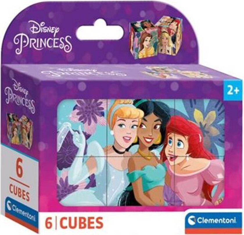Block Puzzle Disney Princess 6 pcs. Blokk