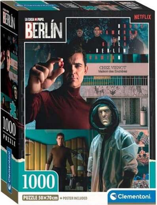 Jigsaw Puzzle La Casa de Papel III 1000pcs. Gulv
