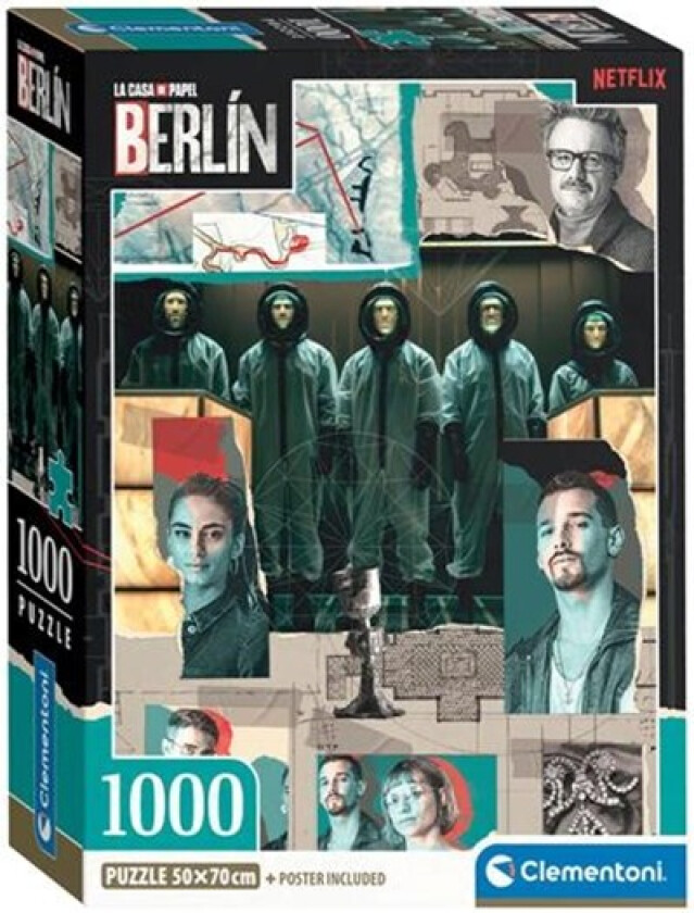 Jigsaw Puzzle La Casa de Papel 1000pcs. Gulv