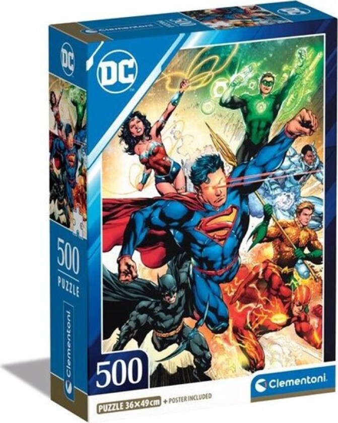 Jigsaw Puzzle DC Comics Justice League 500pcs. Gulv