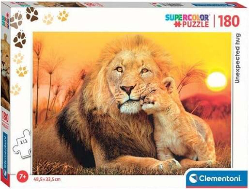Jigsaw Puzzle Super Color Unexpected Hug 180pcs. Gulv