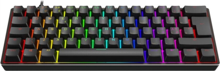 Maxmount Aeon Rgb Hotswap Pbt Gaming Tastatur [Gateron Optical Green] - Svart