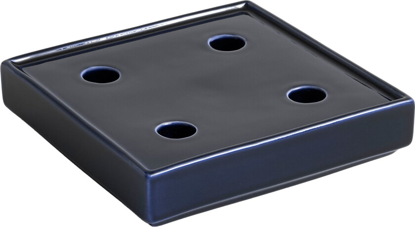 Mattone lysestake stor, mørkeblå