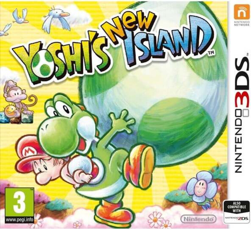 Yoshi's New Island - Nintendo 3DS - Action