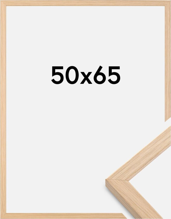 Ramme Grimsåker Akrylglass Eik 50x65 Cm