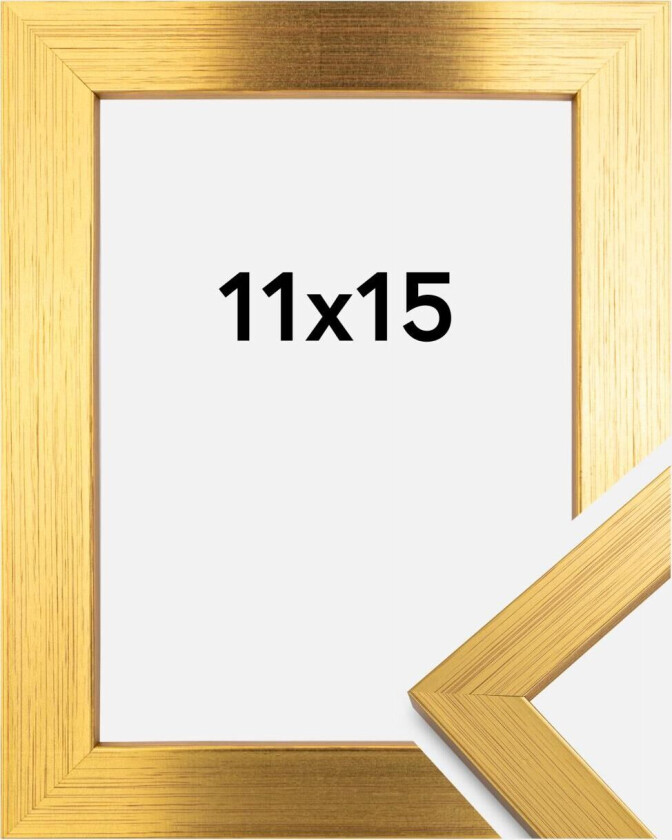 Ramme Gold Wood 11x15 Cm