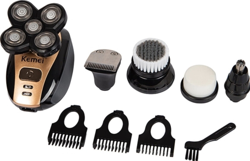 Blow Hair Trimmer 44-322# Trådløs Barbermaskin Hårklipper Km-1000