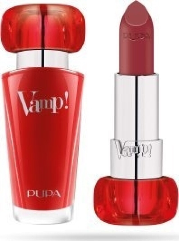 Puppe, Vamp!, Fri For Parabener, Volum, Cream Leppestift, 200, Tawny Red, 3,5 G