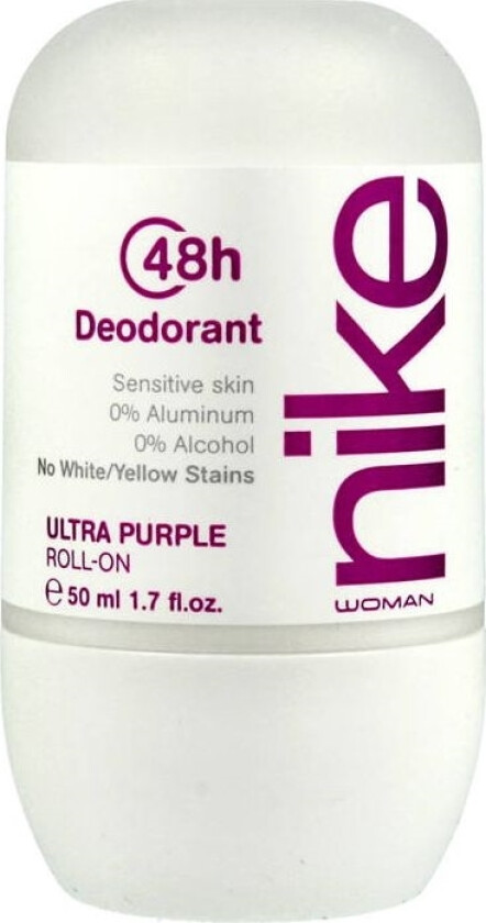 Nike Ultra Purple Deodorant Roll-On For Kvinner 50Ml