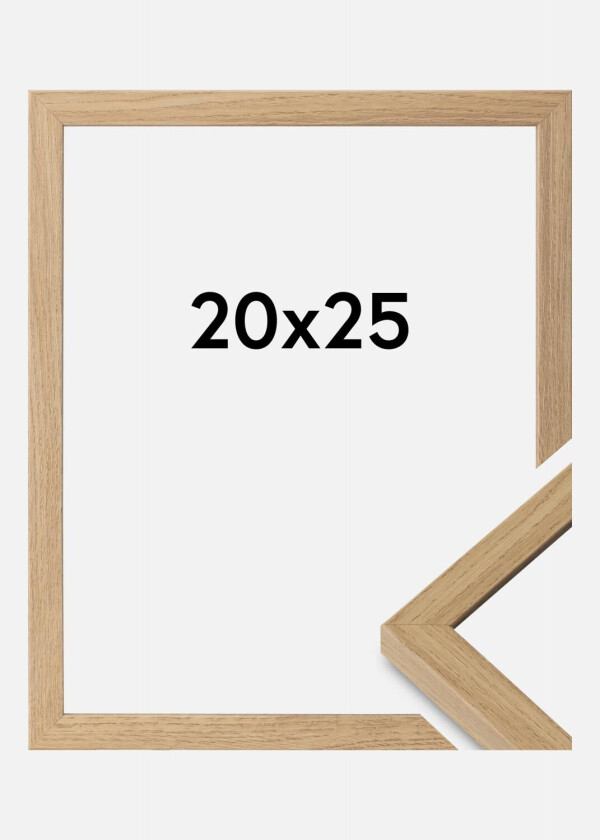 Ramme Ares Akrylglass Natural Oak 20x25 Cm