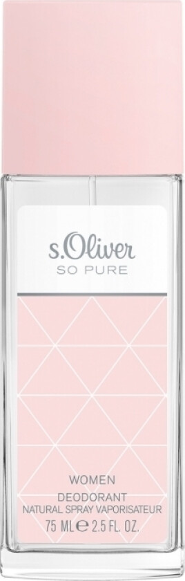 S. Oliver S. Oliver, So Pure, Deodorant Spray, For Women, 75 Ml For Women