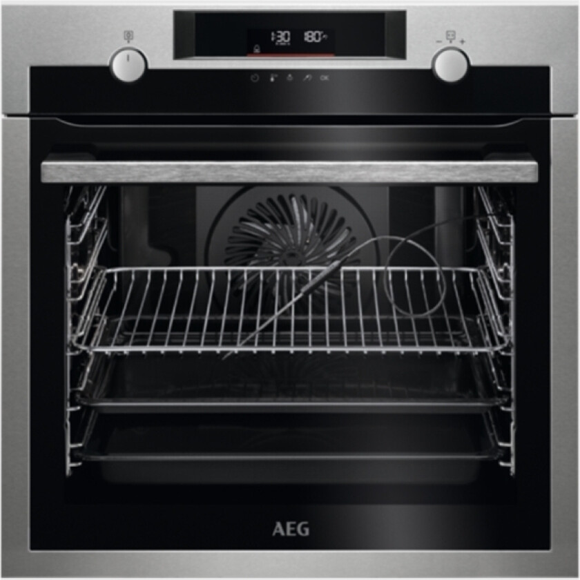 Aeg Sensecook, Medium, Elektrisk Ovn, 71 L, 3500 W, 71 L, 300 °C