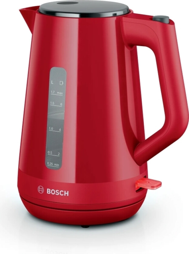 Mymoment, 1,7 L, 2400 W, Röd, Plast, Vattennivå Indikator, Överhettningsskydd