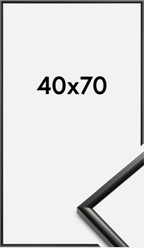 Ramme New Lifestyle Akrylglass Svart 40x70 Cm