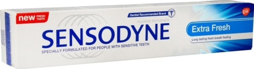 Sensodyne_Extra Fresh Toothpaste Tannkrem Med Fluor 75Ml