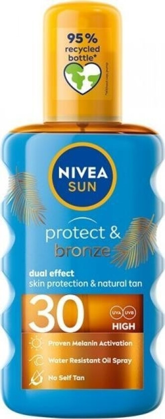 Nivea Nivea_Sun Protect & Amp Bronze Spf30 Sunscreen Spray 200Ml