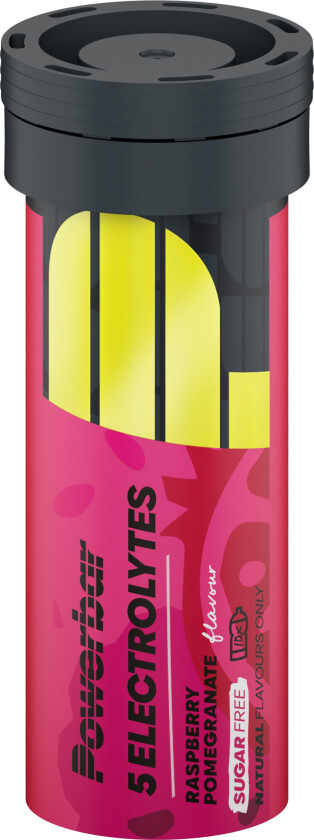 Bilde av 5 Electrolytes tabletter bringebær/granateple 10 stk./40 gram