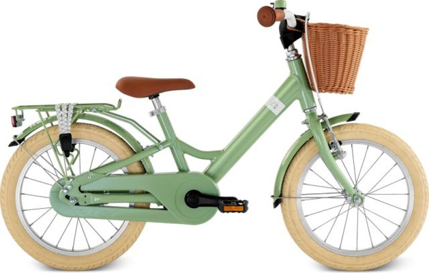 Youke Classic 16"barnesykkel, grønn