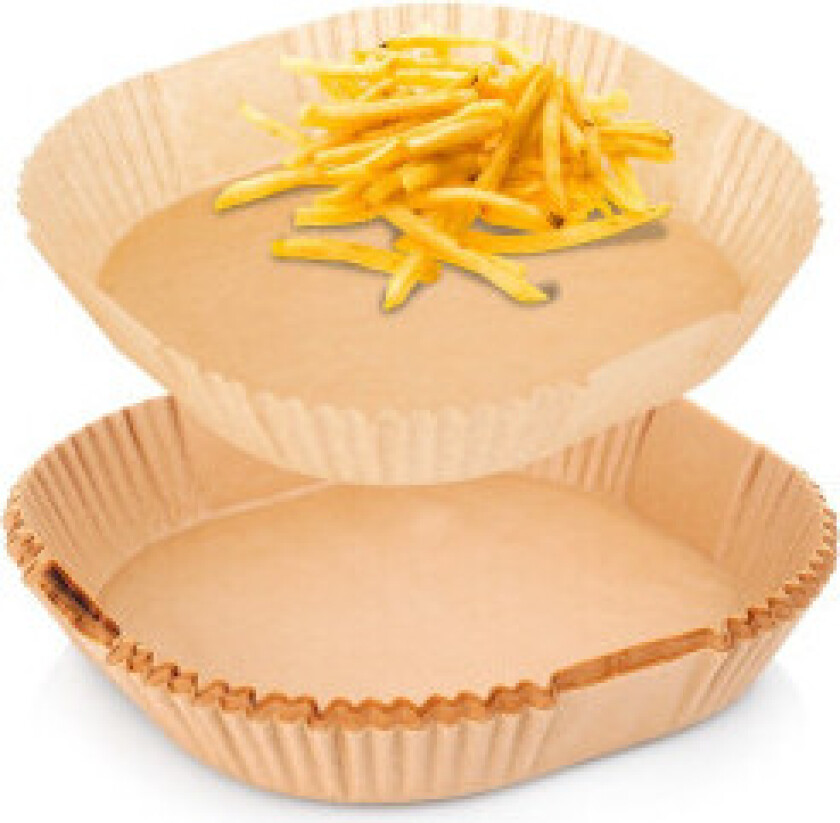 50 engangsinnsatser for airfryer, vanntett og non-stick