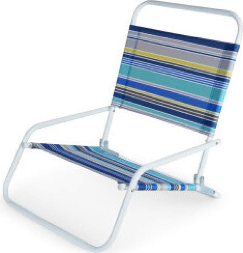 Sammenleggbar strandstol for enkel transport og avslapning