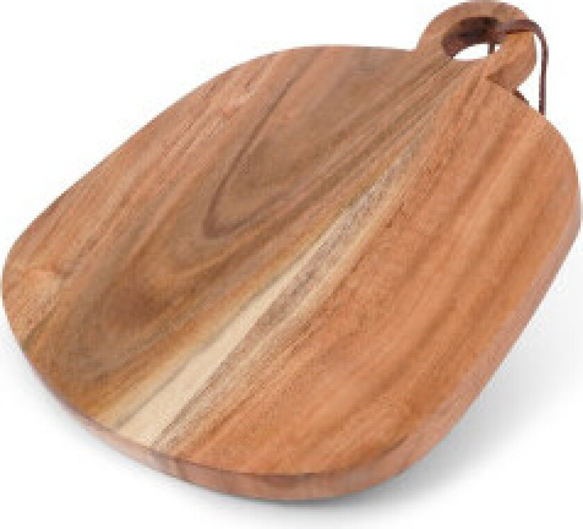 Skjærebrett i slitesterkt akasietre med håndtak