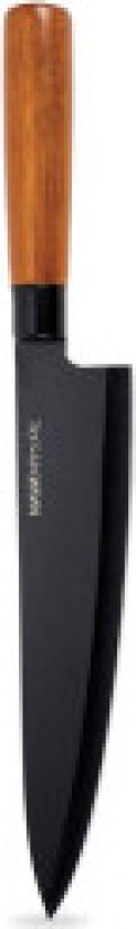 Kokkekniv 19 cm: Ergonomisk treskaft, Elegant Black