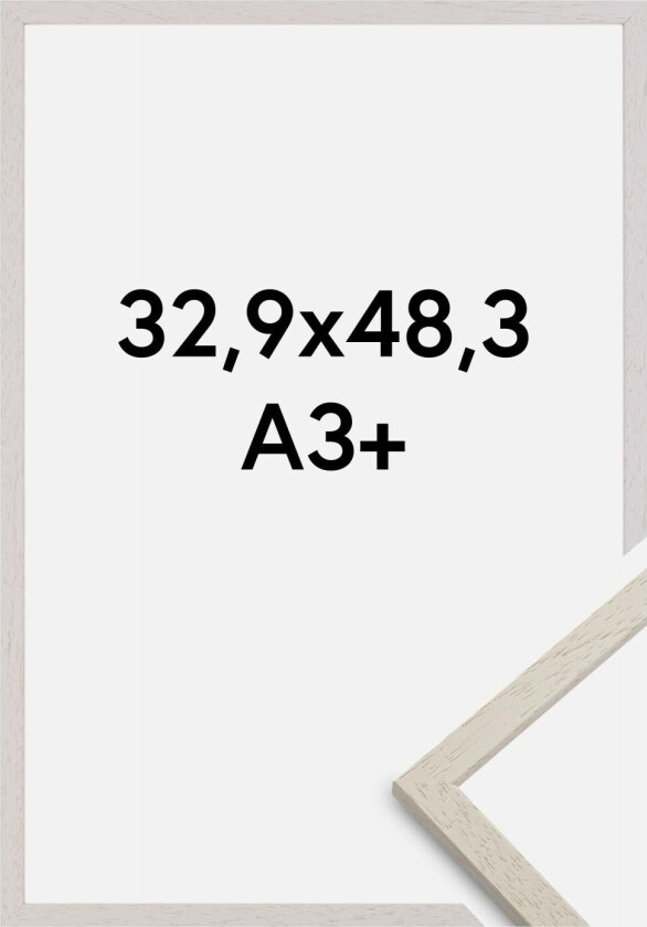 Ramme Edsbyn Akrylglass Sand 32,9x48,3 Cm (A3+)