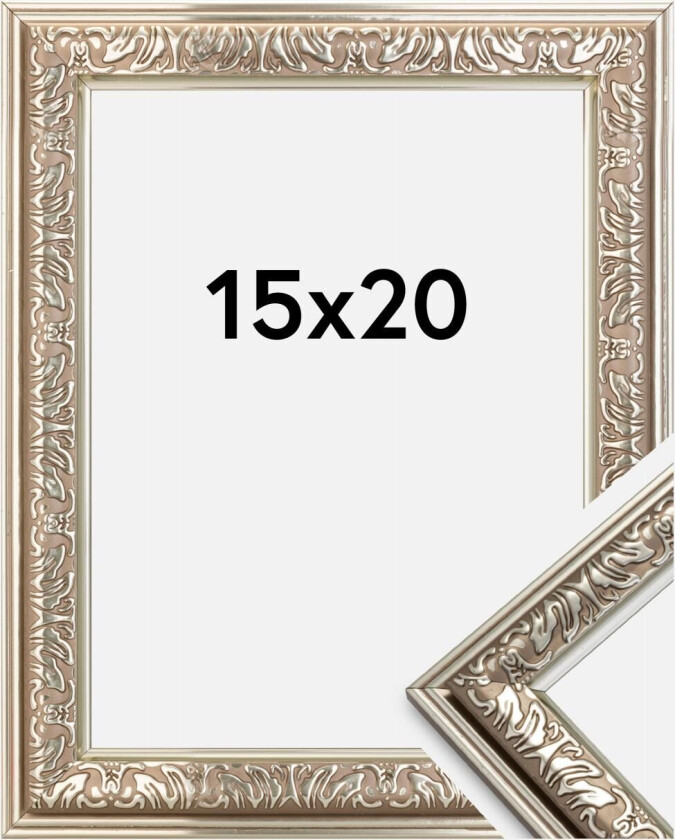 Ramme Nostalgia Sølv 15x20 Cm
