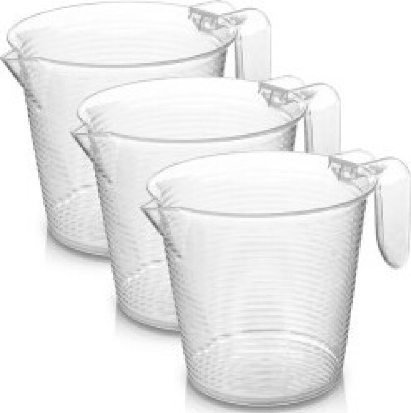 Målebeger 250 ml med håndtak og tut for væske