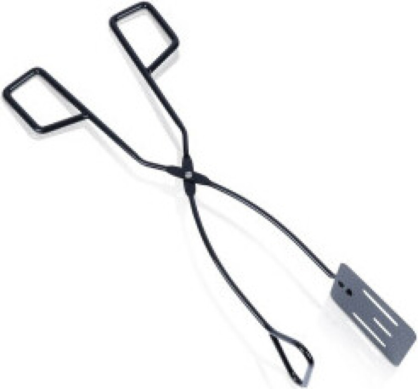 Steke- og grilltang i metall med non-stick belegg