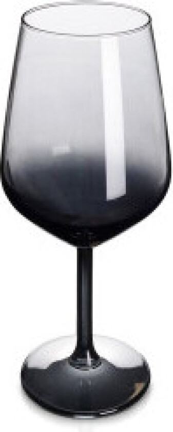 Elegant vinglass i høykvalitetsglass med gullkant