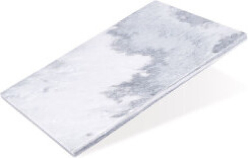 Slitesterk og solid skjærebrett i grå marmor