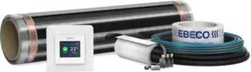 Foil Kit 500 Gulvvarmesett for tre og laminat 8 m²
