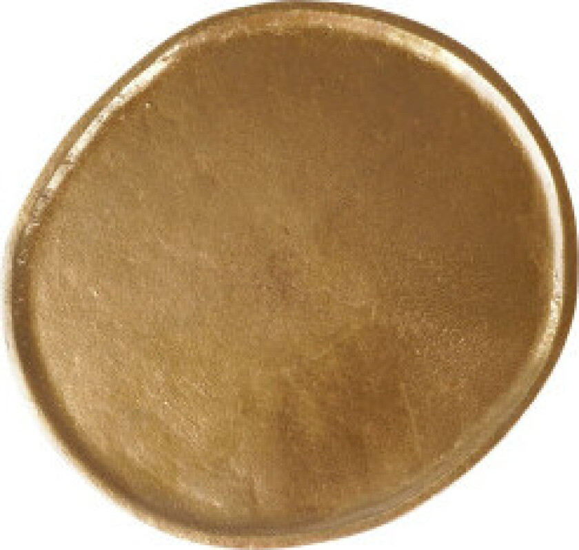 Golden Aluminium Coasters for dekorative arrangementer