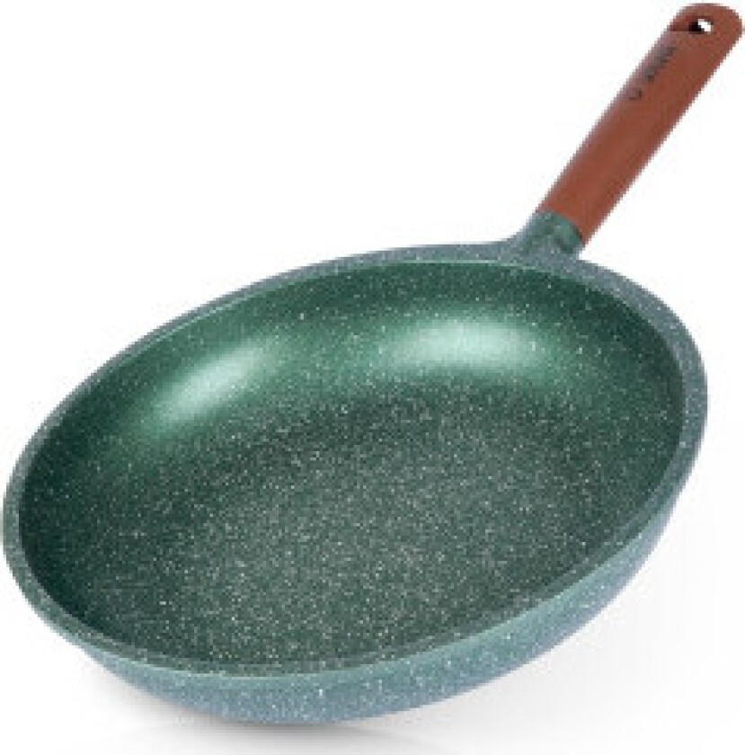 Stekepanne med 5 lag, non-stick granitt, til alle komfyrer
