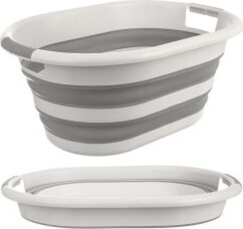 Universal sammenleggbar skittentøyskurv med håndtak