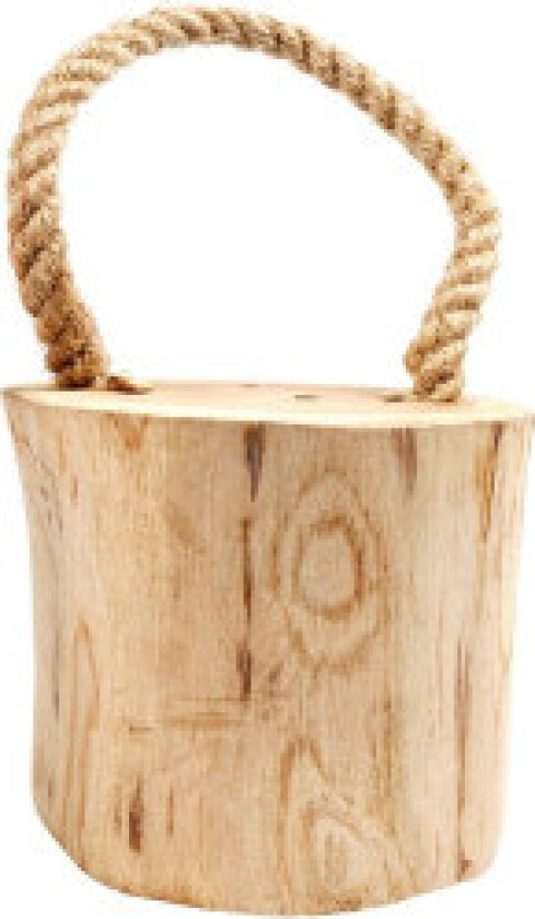 Dørstopper i tre - Beskytter vegger og dører