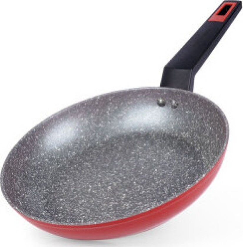 Granittbelagt stekepanne med femlags non-stick overflate