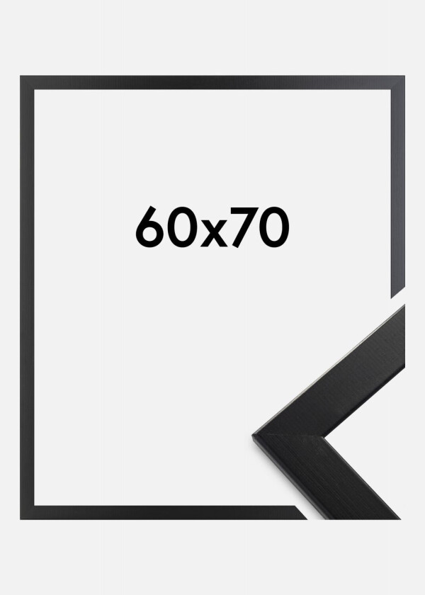 Ramme Trendline Akrylglass Svart 60x70 Cm