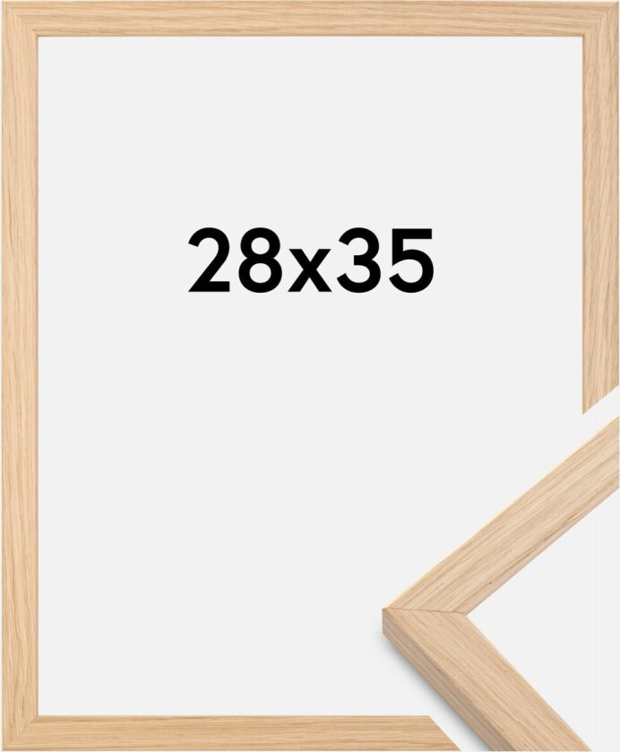 Ramme Grimsåker Akrylglass Eik 28x35 Cm