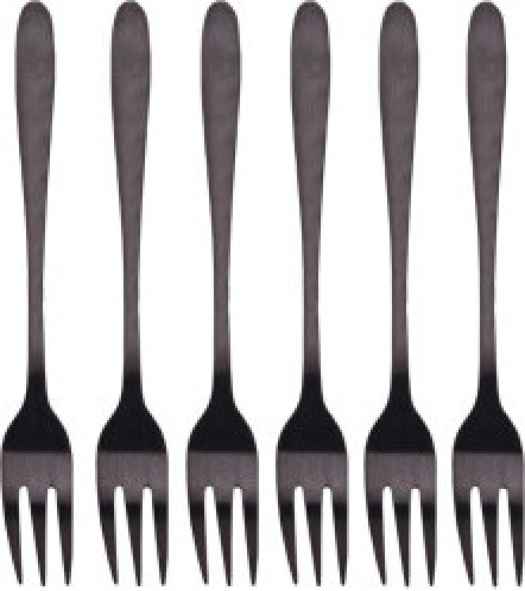 Sorte rustfrie gafler - klassiske og moderne borddekning