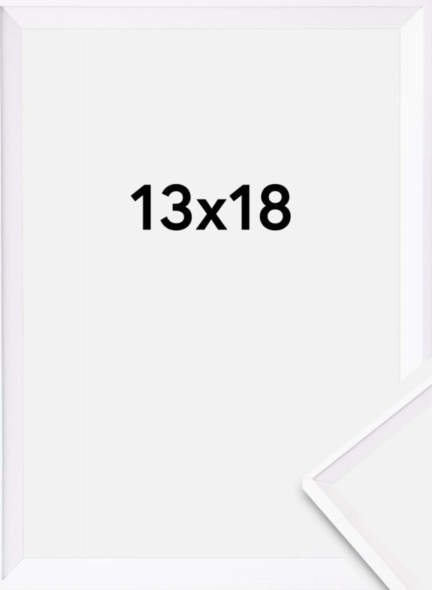 Ramme Desire Akrylglass Hvit 13x18 Cm