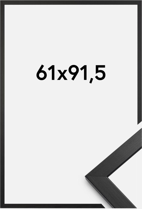 Bilde av Ramme Stilren Akrylglass Svart 61x91,5 Cm