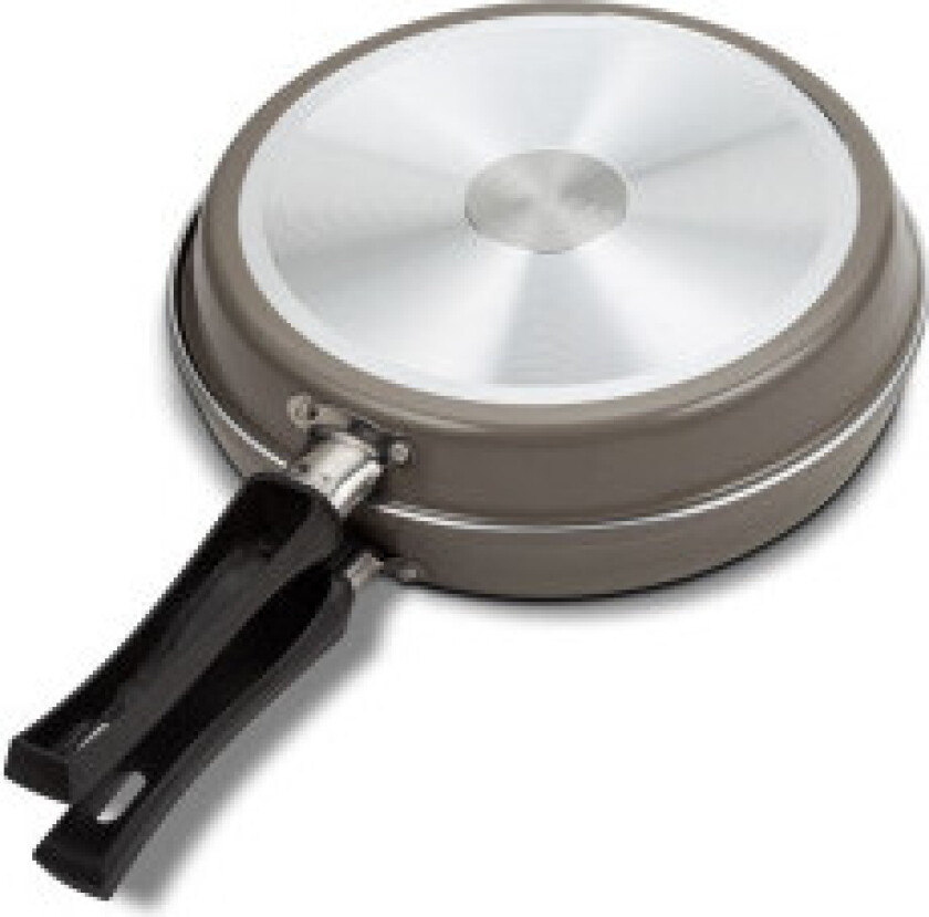 Dobbeltvirkende non-stick stekepanne for pannekaker og omeletter